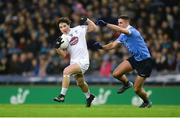 27 January 2018; Chris Healy of Kildare in action against James McCarthy of Dublin during the Allianz Football League Division 1 Round 1 match between Dublin and Kildare at Croke Park in Dublin. Photo by Piaras Ó Mídheach/Sportsfile