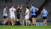 27 January 2018; Chris Healy of Kildare is shown the black card by referee Conor Lane during the Allianz Football League Division 1 Round 1 match between Dublin and Kildare at Croke Park in Dublin. Photo by Piaras Ó Mídheach/Sportsfile