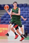 28 January 2018; Connor Curran of Moycullen during the Hula Hoops Under 20 Men’s National Cup Final match between Moycullen and KUBS at the National Basketball Arena in Tallaght, Dublin. Photo by Brendan Moran/Sportsfile