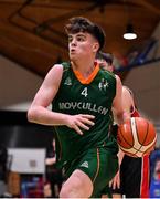 28 January 2018; Paul Kelly of Moycullen during the Hula Hoops Under 20 Men’s National Cup Final match between Moycullen and KUBS at the National Basketball Arena in Tallaght, Dublin. Photo by Brendan Moran/Sportsfile