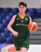 28 January 2018; Paul Kelly of Moycullen during the Hula Hoops Under 20 Men’s National Cup Final match between Moycullen and KUBS at the National Basketball Arena in Tallaght, Dublin. Photo by Brendan Moran/Sportsfile