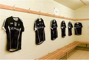 28 January 2018; A general view of the Sligo dressing room prior to the Allianz Football League Division 3 Round 1 match between Armagh and Sligo at Athletic Grounds in Armagh. Photo by Philip Fitzpatrick/Sportsfile