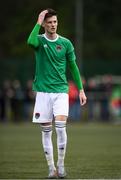27 January 2018; Danny Kane of Cork City during the Munster Senior Cup match between Cork City and Waterford FC at O'Shea Park in Cork. Photo by Stephen McCarthy/Sportsfile