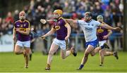 28 January 2018; Simon Donohoe of Wexford in action against Jake Dillon of Waterford during the Allianz Hurling League Division 1A Round 1 match between Waterford and Wexford at Walsh Park in Waterford. Photo by Matt Browne/Sportsfile