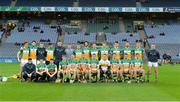27 January 2018; The Offaly squad the Allianz Hurling League Division 1B Round 1 match between Dublin and Offaly at Croke Park in Dublin. Photo by Piaras Ó Mídheach/Sportsfile