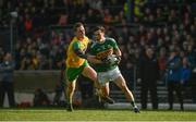 28 January 2018; Paul Murphy of Kerry in action against Hugh McFadden of Donegal during the Allianz Football League Division 1 Round 1 match between Kerry and Donegal at Fitzgerald Stadium in Killarney, Co. Kerry. Photo by Diarmuid Greene/Sportsfile