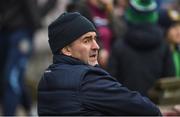 28 January 2018; Antrim mentor Liam Sheedy during the Allianz Hurling League Division 1B Round 1 match between Galway and Antrim at Pearse Stadium in Galway. Photo by Daire Brennan/Sportsfile