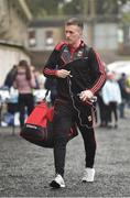 28 January 2018; Cillian O'Connor of Mayo arrives prior to the Allianz Football League Division 1 Round 1 match between Monaghan and Mayo at St Tiernach's Park in Clones, County Monaghan. Photo by Seb Daly/Sportsfile