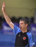 27 January 2018; Referee Joe Lavin during the Hula Hoops Under 18 Men’s National Cup Final match between Neptune and Templeogue at the National Basketball Arena in Tallaght, Dublin. Photo by Brendan Moran/Sportsfile