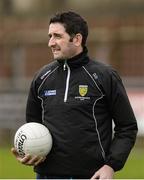 28 January 2018;  Donegal manager Damian Devaney during the Lidl Ladies Football National League Division 1 Round 1 match between Donegal and Dublin at Letterkenny in Donegal. Photo by Oliver McVeigh/Sportsfile
