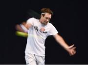 29 January 2018; Irish Davis Cup team member Peter Bothwell in action during a team practice session ahead of their Davis Cup Group 2 tie against Denmark on Saturday 3rd of February. David Lloyd Riverview, in Clonskeagh, Dublin. Photo by Seb Daly/Sportsfile