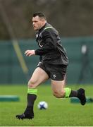 30 January 2018; Cian Healy during Ireland rugby squad training at Carton House in Maynooth, Co Kildare. Photo by Ramsey Cardy/Sportsfile