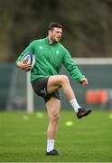 30 January 2018; Robbie Henshaw during Ireland rugby squad training at Carton House in Maynooth, Co Kildare. Photo by Ramsey Cardy/Sportsfile