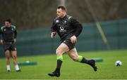 30 January 2018; Cian Healy during Ireland rugby squad training at Carton House in Maynooth, Co Kildare. Photo by Ramsey Cardy/Sportsfile