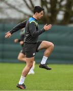 30 January 2018; Joey Carbery during Ireland rugby squad training at Carton House in Maynooth, Co Kildare. Photo by Matt Browne/Sportsfile