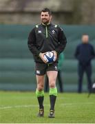 30 January 2018; Rob Kearney during Ireland rugby squad training at Carton House in Maynooth, Co Kildare. Photo by Matt Browne/Sportsfile