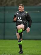 30 January 2018; Tadhg Furlong during Ireland rugby squad training at Carton House in Maynooth, Co Kildare. Photo by Ramsey Cardy/Sportsfile