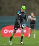 30 January 2018; Jonathan Sexton during Ireland rugby squad training at Carton House in Maynooth, Co Kildare. Photo by Ramsey Cardy/Sportsfile