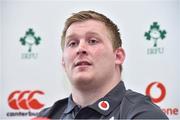 30 January 2018; John Ryan during an Ireland rugby squad press conference at Carton House in Maynooth, Co Kildare. Photo by Matt Browne/Sportsfile
