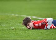 30 January 2018; Stephen O'Sullivan of Cork Institute of Technology reacts after seeing his shot saved during the Electric Ireland HE GAA Sigerson Cup Round 1 match between University of Limerick and Cork Institute of Technology at University of Limerick in Limerick. Photo by Seb Daly/Sportsfile