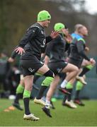1 February 2018; Jonathan Sexton during Ireland rugby squad training at Carton House in Maynooth, Co Kildare. Photo by Matt Browne/Sportsfile