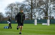 1 February 2018; Head coach Joe Schmidt during Ireland rugby squad training at Carton House in Maynooth, Co Kildare. Photo by David Fitzgerald/Sportsfile