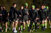 1 February 2018; Jonathan Sexton during Ireland rugby squad training at Carton House in Maynooth, Co Kildare. Photo by David Fitzgerald/Sportsfile