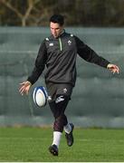 1 February 2018; Joey Carbery during Ireland rugby squad training at Carton House in Maynooth, Co Kildare. Photo by Matt Browne/Sportsfile