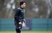 1 February 2018; Joey Carbery during Ireland rugby squad training at Carton House in Maynooth, Co Kildare. Photo by David Fitzgerald/Sportsfile