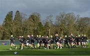 1 February 2018; A general view during Ireland rugby squad training at Carton House in Maynooth, Co Kildare. Photo by David Fitzgerald/Sportsfile