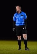 1 February 2018; Referee Alan Kelly during the Electric Ireland HE GAA Fitzgibbon Cup Group D Round 3 match between Trinity College Dublin and IT Carlow at Trinity Sports Grounds, Santry Avenue, in Dublin. Photo by Piaras Ó Mídheach/Sportsfile