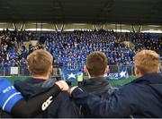 2 February 2018; St Mary's College players acknowledge supporters after the Bank of Ireland Leinster Schools Senior Cup Round 1 match between St Mary's College and St Andrew's College at Donnybrook Stadium in Dublin. Photo by Daire Brennan/Sportsfile