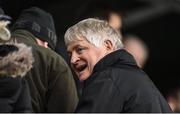 2 February 2018; Businessman Denis O'Brien arrives ahead of the Bank of Ireland Leinster Schools Senior Cup Round 1 match between St Mary's College and St Andrew's College at Donnybrook Stadium in Dublin. Photo by Daire Brennan/Sportsfile