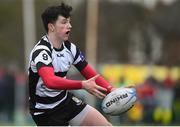 2 February 2018; Jack Matthews of Cistercian College Roscrea during the Bank of Ireland Leinster Schools Senior Cup Round 1 match between Wesley College and Cistercian College Roscrea at Clontarf RFC in Castle Avenue, Dublin. Photo by Matt Browne/Sportsfile
