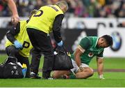 3 February 2018; Bundee Aki of Ireland receives medical treatment during the NatWest Six Nations Rugby Championship match between France and Ireland at the Stade de France in Paris, France. Photo by Brendan Moran/Sportsfile