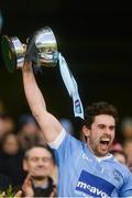 3 February 2018; Moy Tír na nÓg captain Eunan Deeney lifts the cup after the AIB GAA Football All-Ireland Intermediate Club Championship Final match between Michael Glaveys and Moy Tír na nÓg at Croke Park in Dublin. Photo by Piaras Ó Mídheach/Sportsfile