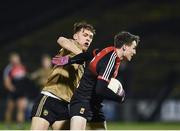 3 February 2018; Paddy Durcan of Mayo in action against David Clifford of Kerry during the Allianz Football League Division 1 Round 2 match between Mayo and Kerry at Elverys MacHale Park in Castlebar, Co Mayo. Photo by Seb Daly/Sportsfile