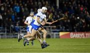 3 February 2018; Shane Fives of Waterford in action against Michael Breen of Tipperary during the Allianz Hurling League Division 1A Round 2 match between Tipperary and Waterford at Semple Stadium in Thurles, County Tipperary. Photo by Matt Browne/Sportsfile