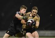 3 February 2018; Stephen O’Brien of Kerry in action against Eoin O’Donoghue of Mayo during the Allianz Football League Division 1 Round 2 match between Mayo and Kerry at Elverys MacHale Park in Castlebar, Co Mayo. Photo by Seb Daly/Sportsfile