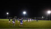 3 February 2018; The Laois team warm-up ahead of the Allianz Hurling League Division 1B Round 2 match between Laois and Galway at O'Moore Park in Portlaoise, County Laois. Photo by Daire Brennan/Sportsfile