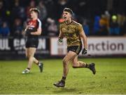 3 February 2018; Jack Savage of Kerry celebrates at the final whistle following his side's victory during the Allianz Football League Division 1 Round 2 match between Mayo and Kerry at Elverys MacHale Park in Castlebar, Co Mayo. Photo by Seb Daly/Sportsfile