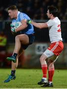 3 February 2018; Ciaran Kilkenny of Dublin in action against Aidan McCrory of Tyrone during the Allianz Football League Division 1 Round 2 match between Tyrone and Dublin at Healy Park in Omagh, County Tyrone. Photo by Oliver McVeigh/Sportsfile