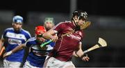 3 February 2018; Joseph Cooney of Galway in action against Eric Killeen of Laois during the Allianz Hurling League Division 1B Round 2 match between Laois and Galway at O'Moore Park in Portlaoise, County Laois. Photo by Daire Brennan/Sportsfile