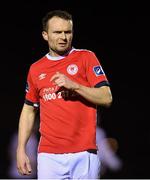 1 February 2018; Conan Byrne of St Patrick's Athletic during the Pre-season Friendly match between Galway United and St Patrick's Athletic at the FAI National Training Centre in Abbotstown, Dublin. Photo by Eóin Noonan/Sportsfile