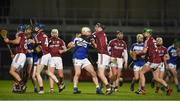 3 February 2018; A scuffle breaks out between players from both sides during the Allianz Hurling League Division 1B Round 2 match between Laois and Galway at O'Moore Park in Portlaoise, County Laois. Photo by Daire Brennan/Sportsfile