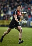 3 February 2018; Cillian O’Connor of Mayo kicks a point during the Allianz Football League Division 1 Round 2 match between Mayo and Kerry at Elverys MacHale Park in Castlebar, Co Mayo. Photo by Seb Daly/Sportsfile