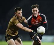 3 February 2018; Diarmuid O’Connor of Mayo in action against Jack Barry of Kerry during the Allianz Football League Division 1 Round 2 match between Mayo and Kerry at Elverys MacHale Park in Castlebar, Co Mayo. Photo by Seb Daly/Sportsfile