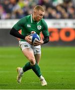 3 February 2018; Keith Earls of Ireland during the NatWest Six Nations Rugby Championship match between France and Ireland at the Stade de France in Paris, France. Photo by Brendan Moran/Sportsfile