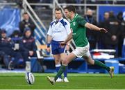 3 February 2018; Jonathan Sexton of Ireland kicks a penalty during the NatWest Six Nations Rugby Championship match between France and Ireland at the Stade de France in Paris, France. Photo by Brendan Moran/Sportsfile