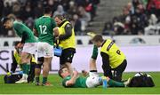 3 February 2018; Jonathan Sexton of Ireland receives medical attention during the NatWest Six Nations Rugby Championship match between France and Ireland at the Stade de France in Paris, France. Photo by Brendan Moran/Sportsfile